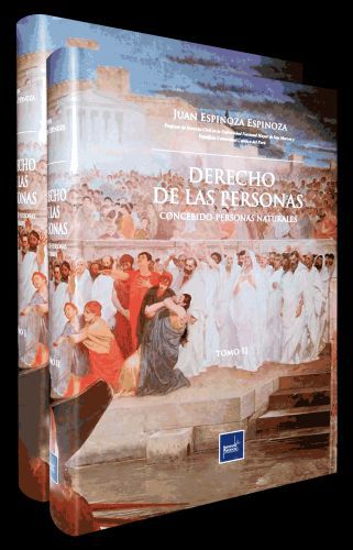 DERECHO DE LAS PERSONAS- 2 Tomos (Juan E..