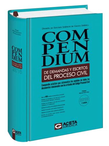 COMPENDIUM DE DEMANDAS Y ESCRITOS DEL PROCESO CIVIL