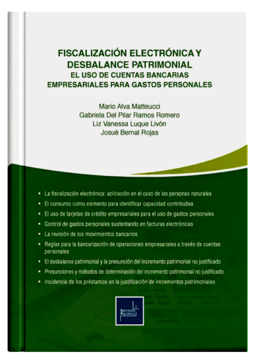FISCALIZACIÓN ELECTRÓNICA Y DESBALANCE PATRIMONIAL