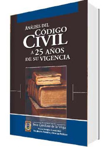 ANALISIS DEL CODIGO CIVIL A 25 AÑOS DE ..