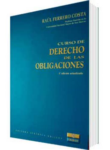 CURSO DE DERECHO DE LAS OBLIGACIONES