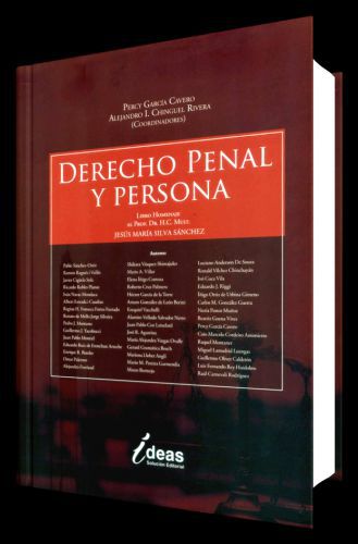 DERECHO PENAL Y PERSONA