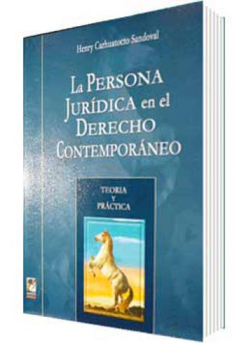 LA PERSONA JURÍDICA EN EL DERECHO CONTEMPORÁNEO