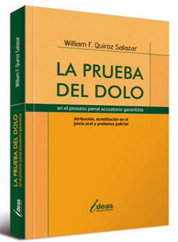 LA PRUEBA DEL DOLO en el proceso penal a..