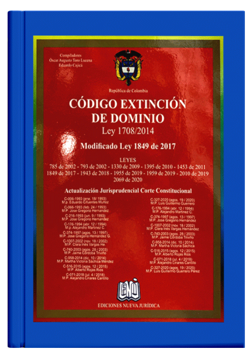 CÓDIGO DE EXTINCIÓN DE DOMINIO..
