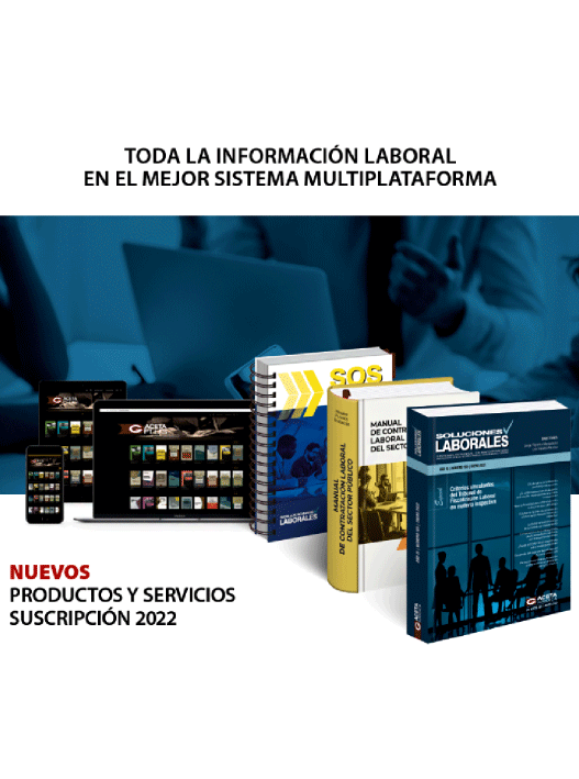 SUSCRIPCIÓN DE SOLUCIONES LABORALES 2022