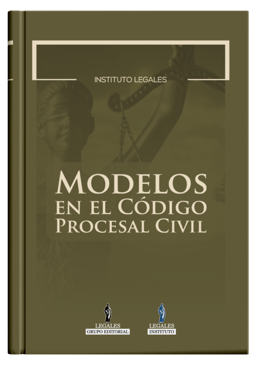 MODELOS EN EL CODIGO PROCESAL CIVIL