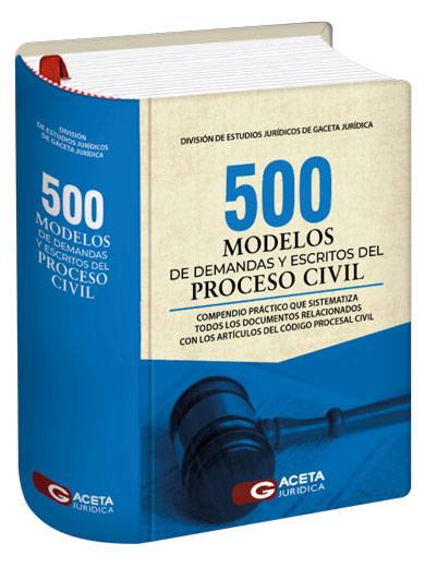 500 MODELOS DE DEMANDAS Y ESCRITOS DEL P..