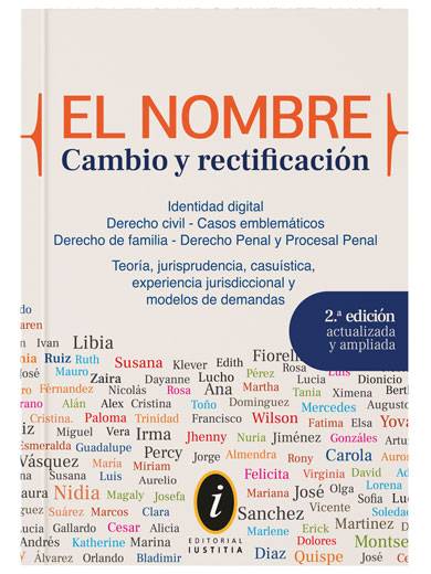 EL NOMBRE CAMBIO Y RECTIFICACIÓN..