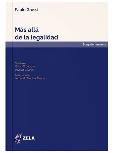 MAS ALLÁ DE LA LEGALIDAD..