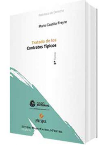 TRATADO DE LOS CONTRATOS TÍPICOS TOMO I